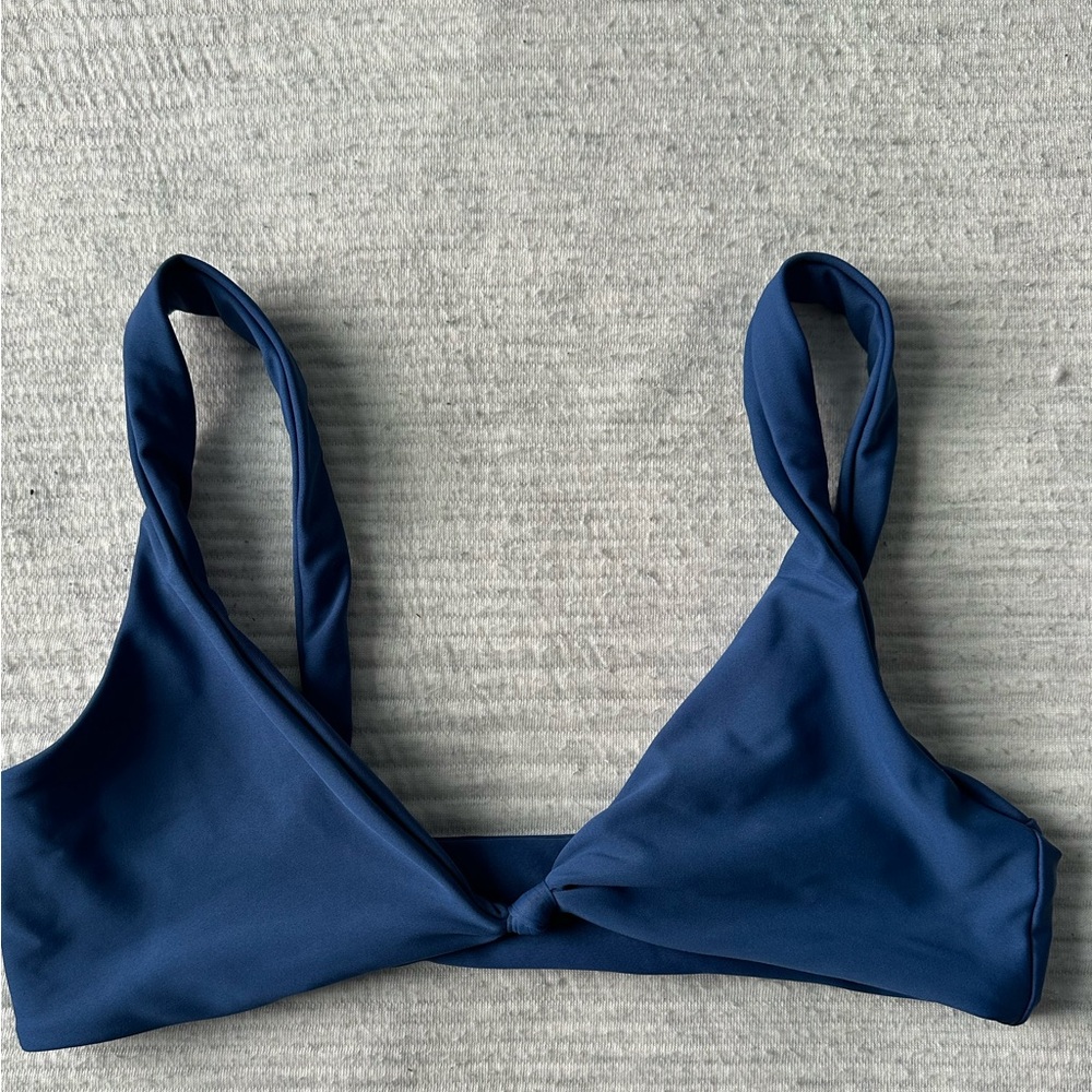 Skatie Navy Bikini Top